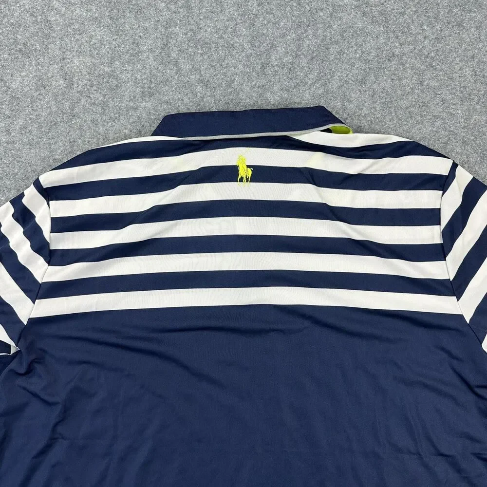 2015 PGA Championship Whistling Straits Shirt Mens 2XL Blue Golf Ralph Lauren